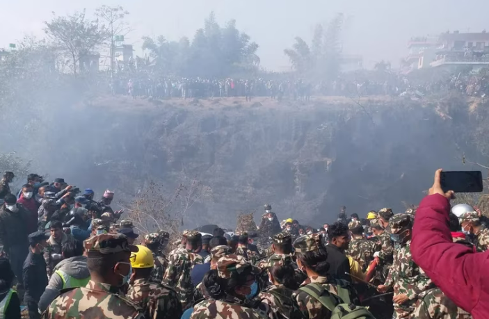 Accidente aéreo en Nepal. Foto: Infobae