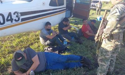 Los hombres fueron detenidos con 420 kilos de cocaína. Foto: Ministerio Público.