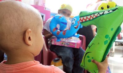 Niños del Hospital Acosta Ñú. Foto: Ñanduti