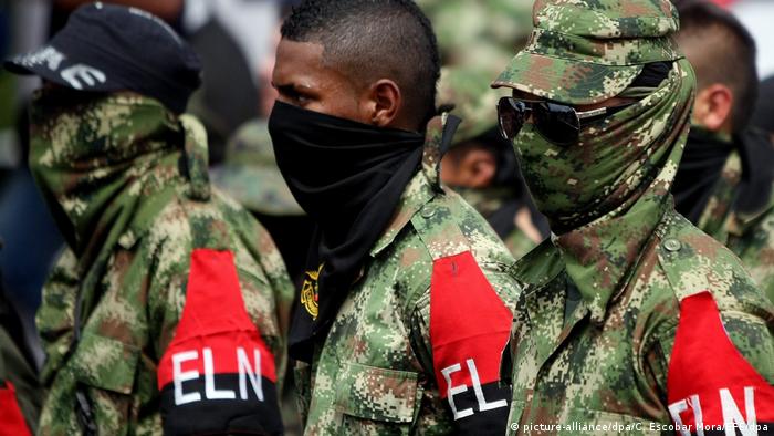 Miembros del ELN. Foto: DW