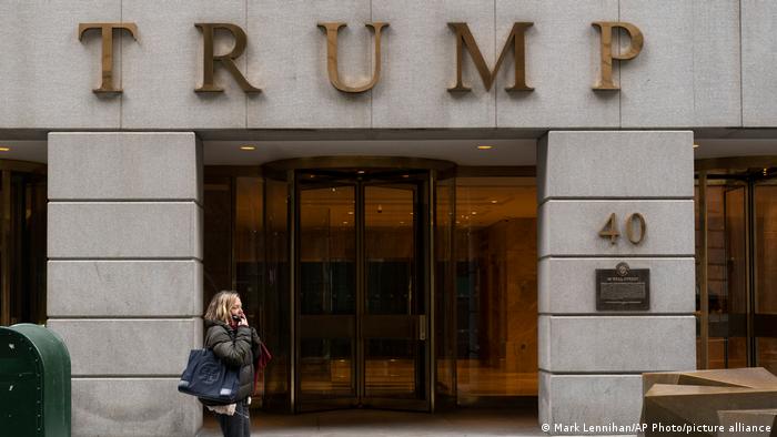 "Trump Building" en el centro financiero de Nueva York. Foto: DW