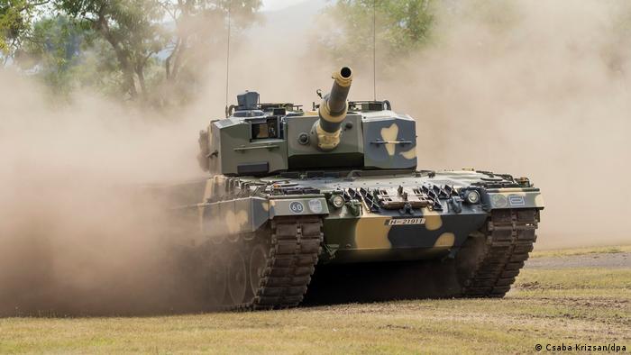 Tanques Leopard. Foto: DW