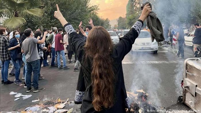 Protestas en Irán. Foto: DW