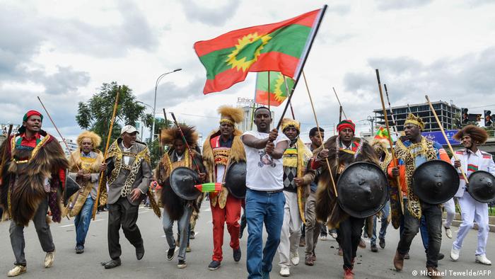 Etiopía: seguidores del Frente de Liberación de Oromo. Foto: DW