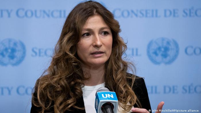 Emine Dzhaparova, viceministra ucraniana de Asuntos Exteriores. Foto: DW.