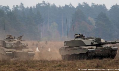 Tanques Leopard. Foto: DW