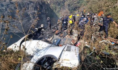 Accidente aéreo en Nepal. Foto: DW