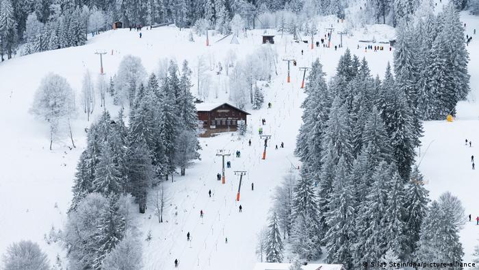 Pista de esquí en la Selva Negra, Alemania. Foto: DW.