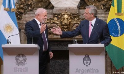 El presidente brasileño realiza la primera visita de Estado de su nuevo mandato a Argentina. Foto: DW.