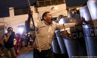 Protestas en Perú. Foto: DW