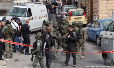 Fuerzas de seguridad israelíes en Jerusalén ocupado. Foto: DW