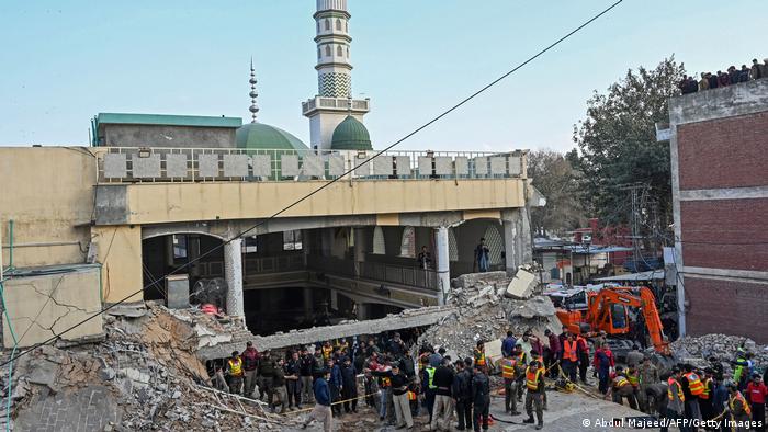 Explosión en mezquita de Pakistán. Foto: DW