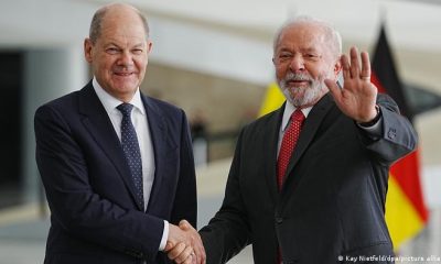 Olaf Scholz y Luiz Inacio Lula da Silva. Foto: DW