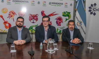 Rubén Capdevila, Pedro Braillard Poccard y Gabriel Romero. Corrientes. Cortesía
