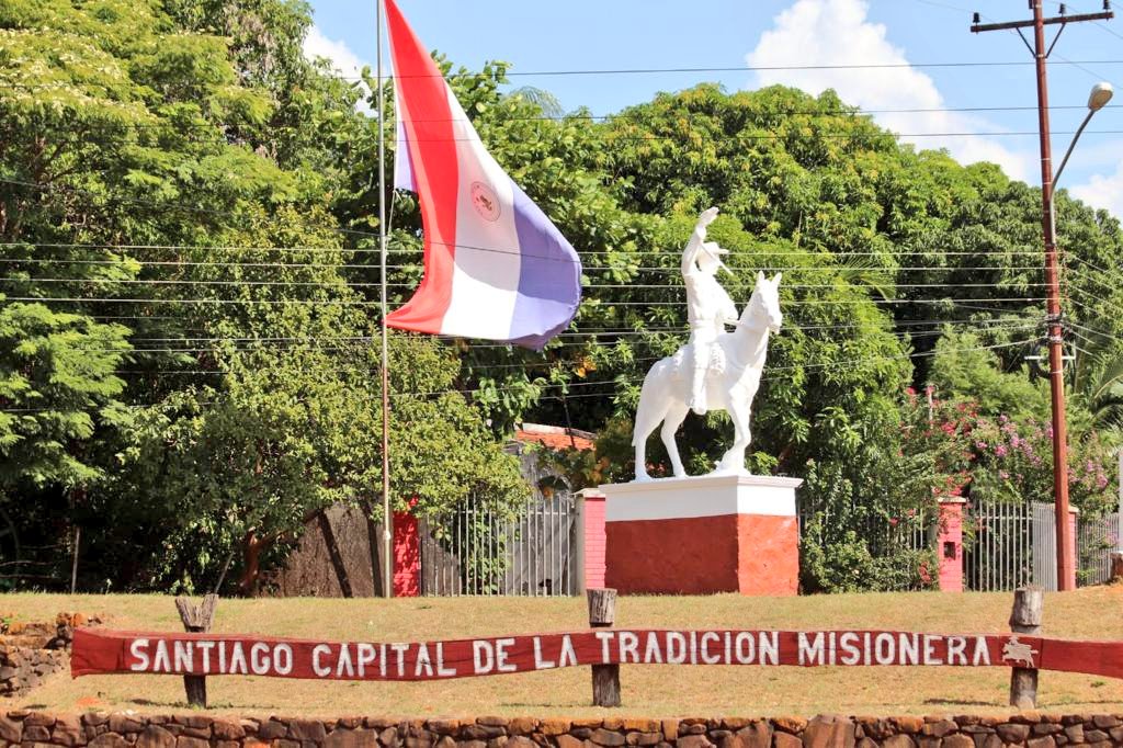 Ciudad de Santiago - Misiones. Foto: Senatur.