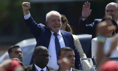 Lula da Silva al asumir la presidencia por tercera vez. Foto: Gentileza