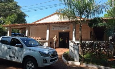 Dirección de Policía de Alto Paraná. Foto: Gentileza