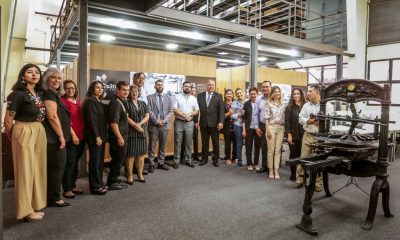 Biblioteca Nacional. Inauguración de la puesta en valor de la Hemeroteca. Cortesía