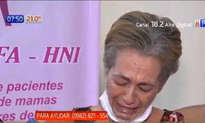 Doña Iluminada llora del dolor. (Captura NPY)