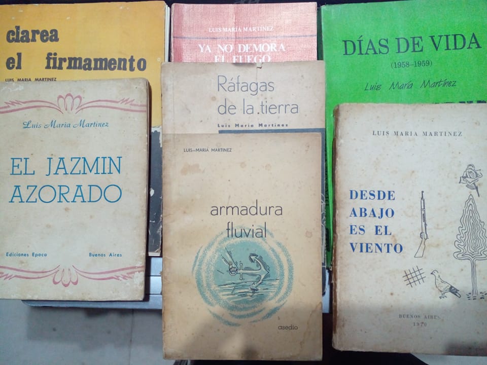 Algunos libros de Luis María Martínez (Facebook)