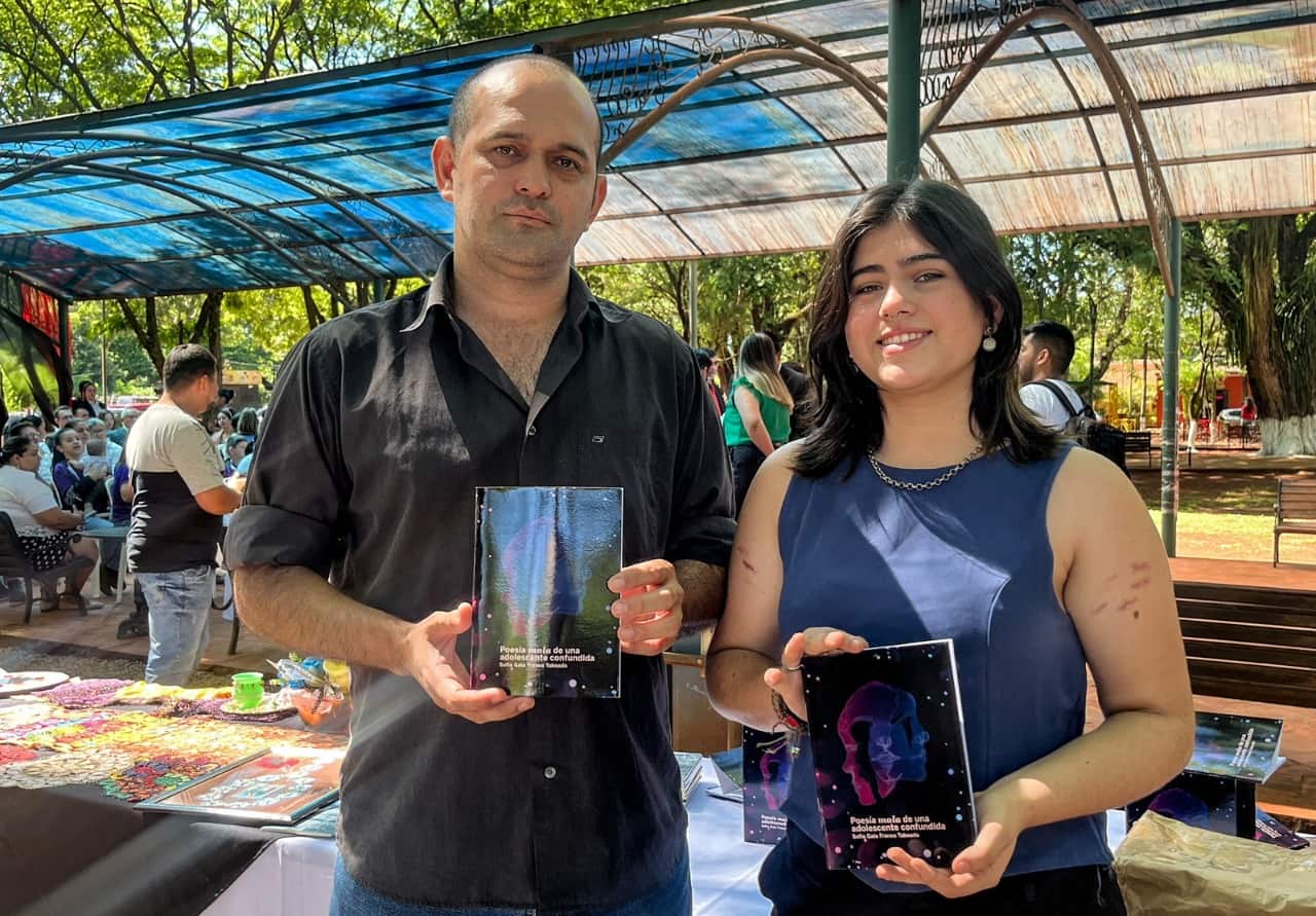 Inauguración de la Biblioteca Pública Municipal de Minga Guazú. Cortesía