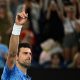 Novak Djokovic en el Abierto de Australia. Foto: Clarín