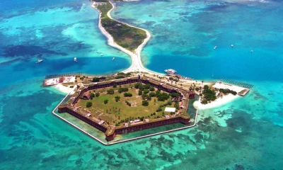 Parque Nacional Dry Tortugas en Florida, Estados Unidos. Foto: Infobae