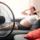 Mujeres embarazadas pueden verse más afectadas por el calor. Foto: El trece