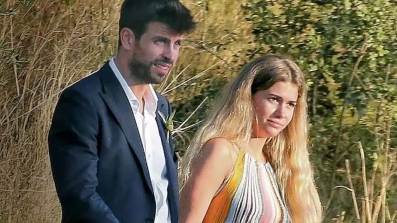 Gerard Piqué y Clara Chía. Foto: Instagram: Jordi Martín