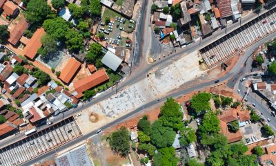 Vista aérea de la obra Tres Bocas. Foto: MOPC