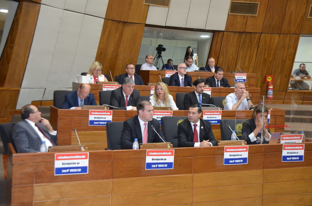 Comisión Permanente con autoridades de la ANDE, Cancillería e Itaipú Binacional. Foto: Gentileza.