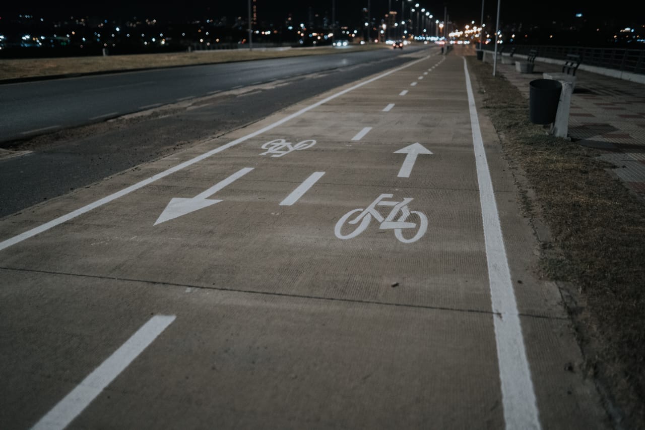 AMABICI (Red de Bicisendas del Área Metropolitana de Asunción). Foto: MOPC.