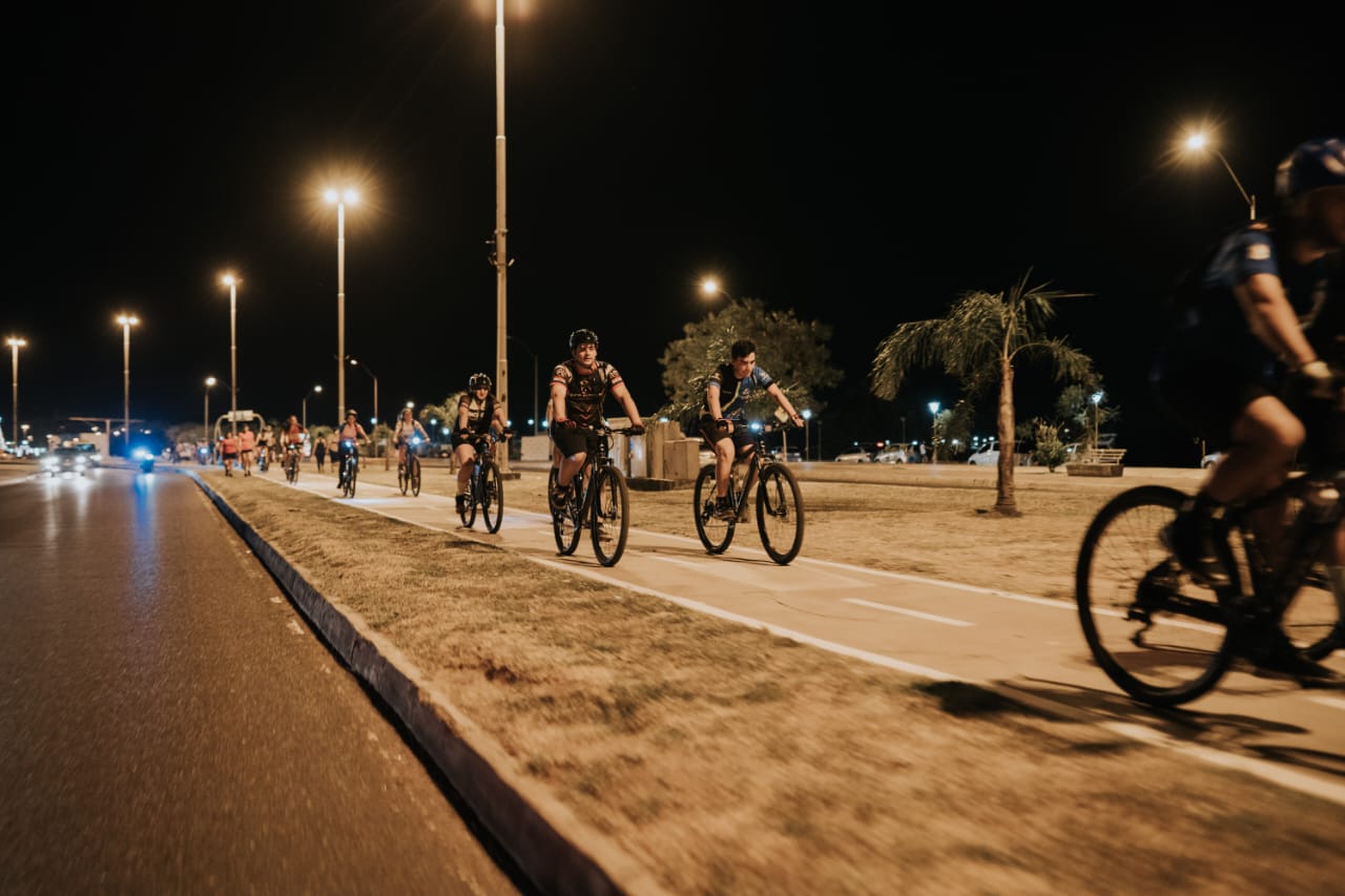 AMABICI (Red de Bicisendas del Área Metropolitana de Asunción). Foto: MOPC.