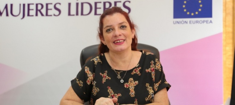 Directora de Políticas de Género de la Justicia Electoral, Cynthia Figueredo. Foto: Gentileza