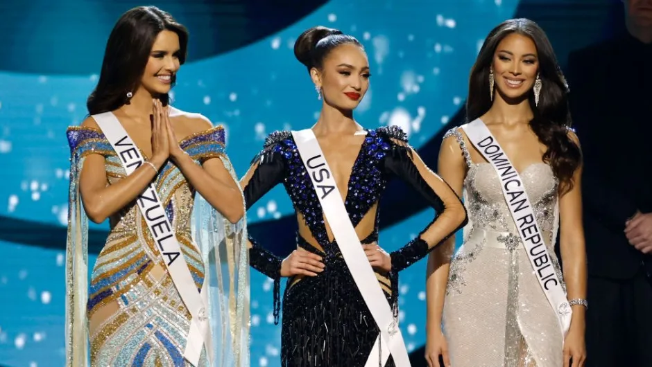 Miss Venezuela, Miss Estados Unidos y Miss Republica Dominicana. Foto: CNN.