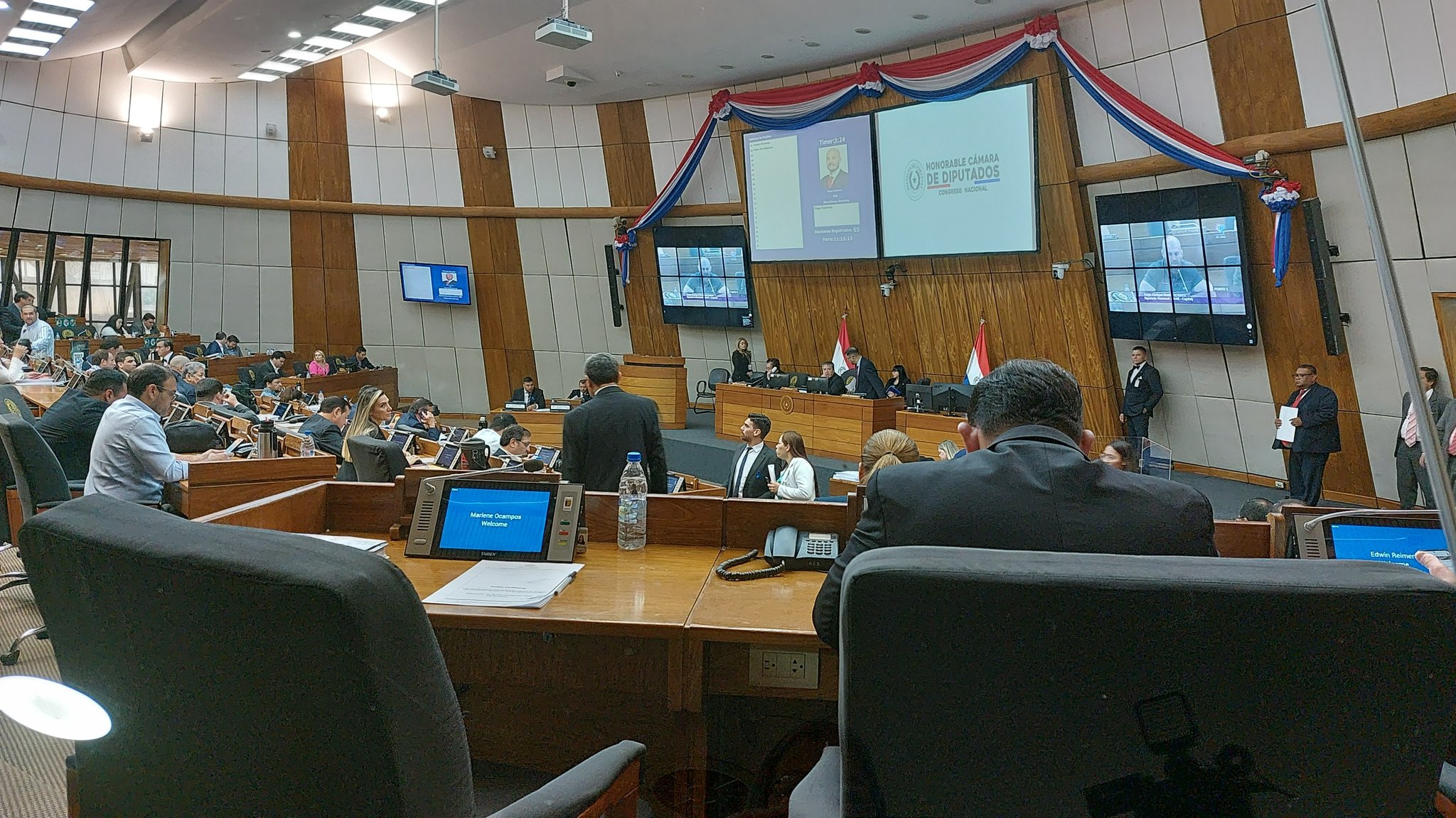 Sesión de la Cámara de Diputados. Foto: Archivo