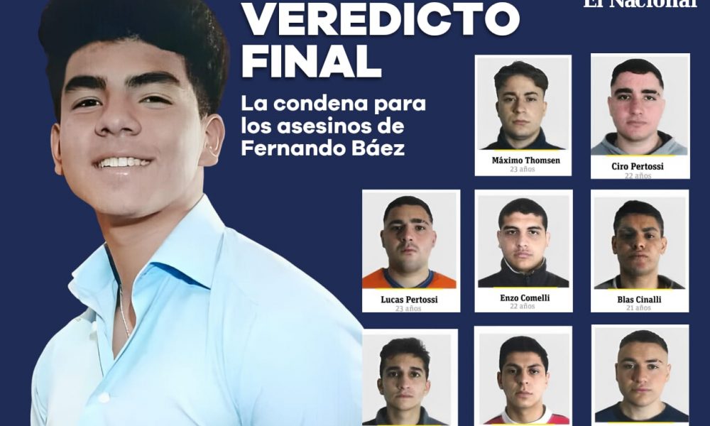 Prisi n perpetua a 5 de los rugbiers por el crimen de B ez Sosa