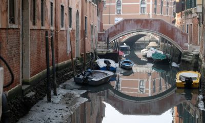 Venecia sin agua. Foto: Las Provincias