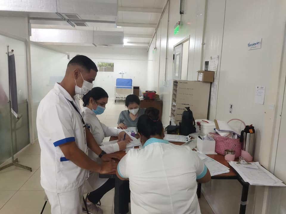 Atención de contingencia por aumento de chikunguña. Foto: Hospital de Clínicas