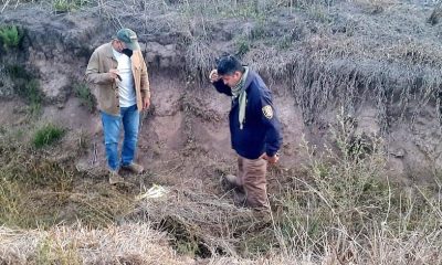 Autoridades investigan hallazgo de restos. Foto: Ministerio Público