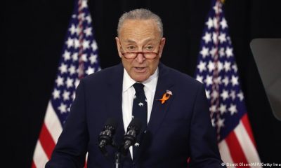 Chuck Schumer, líder de los demócratas en el Senado de Estados Unidos. Imagen de archivo