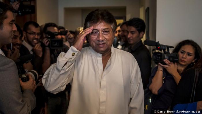 Expresidente de Pakistán, Pervez Musharraf,. Foto: DW