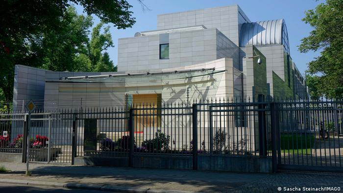 Embajada de Irán en Berlín. Foto: DW.