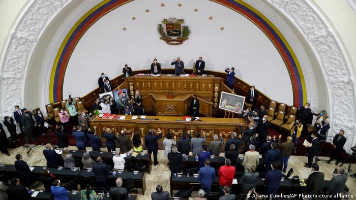 Asamblea Nacional de Venezuela. Foto: DW