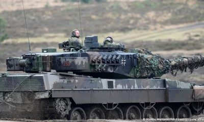 Tanques Leopard. Foto: DW