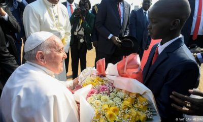 Papa Francisco en Sudán. Foto: DW
