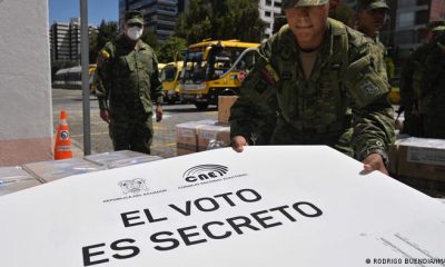 Elecciones en Ecuador. Foto: DW