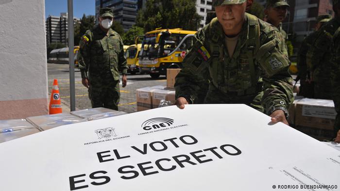 Elecciones en Ecuador. Foto: DW