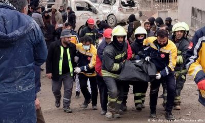 Rescatistas tras terremoto en Turquía y Siria. Foto: DW