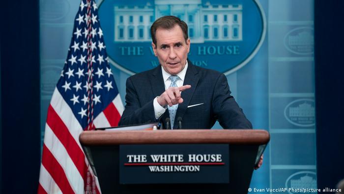 John Kirby, portavoz del Pentágono de EE. UU. Foto: DW